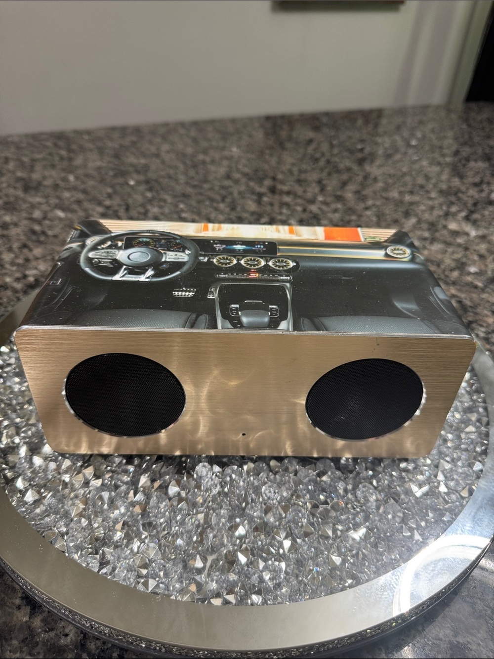Portable Dual Speaker Bluetooth Speaker - car graphic